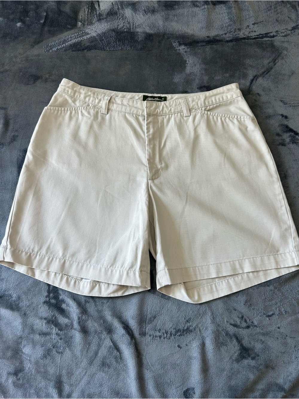 Eddie Bauer Women's Cream Casual Bermuda Shorts